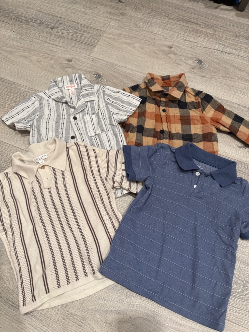 Cat & Jack Elegant Shirt Set Toddler Boy 3t